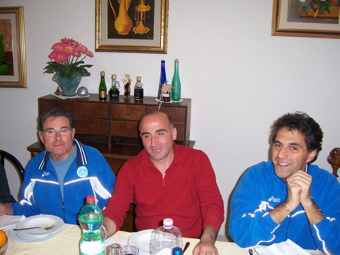 Cena prima della Maratona Roma 2007