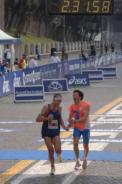 Atleta non vedente Roma 2007